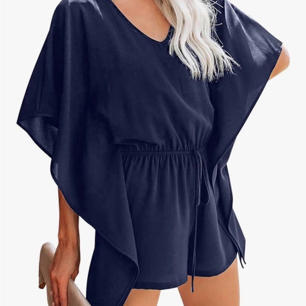 Kimono sleeve romper - Picture 2 of 10